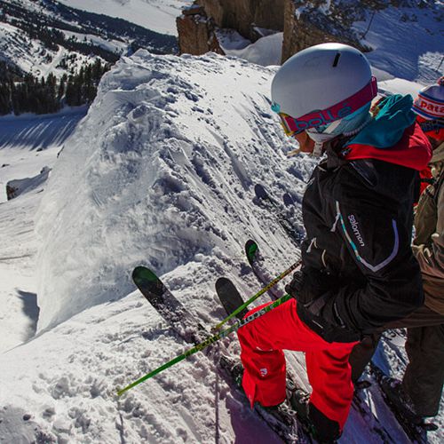 Photo: Corbet\'s Couloir at Jackson Hole.