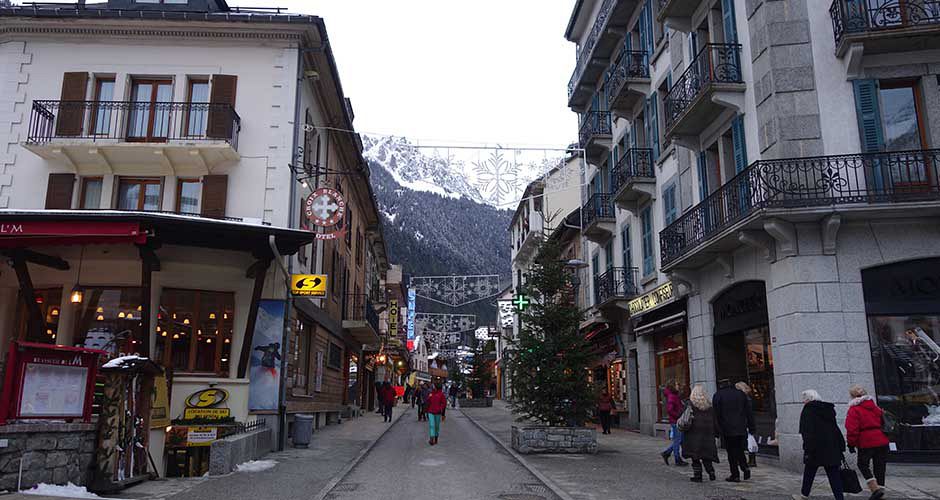 Downtown Chamonix. Photo: Scout Downtown Chamonix. Photo: Scout - image 0